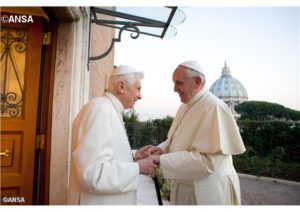 papa francisk i benedykt
